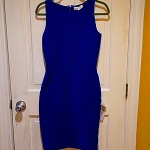 Dress of population  brand new blue good stretch very fitting